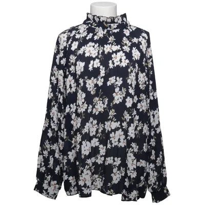 Blus (Blå, Vit, Flerfärgad) från Ichi Polyester