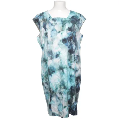 Jurk (Blauw, Groen, Meerkleurig) van Elton Katoen, Elastaan, Polyester