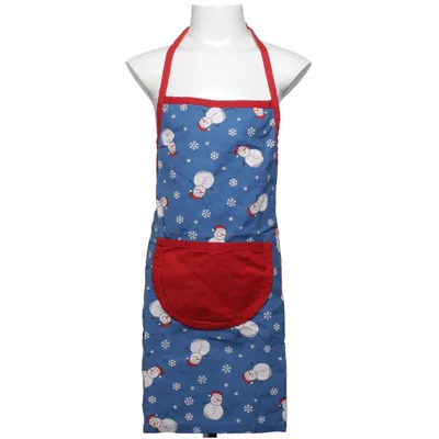 Apron (Blue, Red, White) from Meradiso