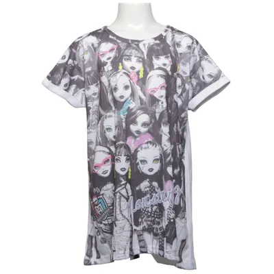 T-shirt (Hvid, Flerfarvet) fra Monster High Bomuld, Elastan, Polyester
