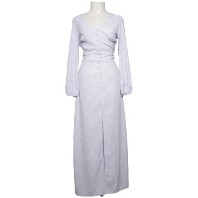Robe longue (Bleu) de Nelly x Glamorous Polyester