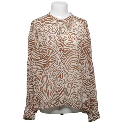 Blus (Brun, Beige) från Samsøe & Samsøe Viskos