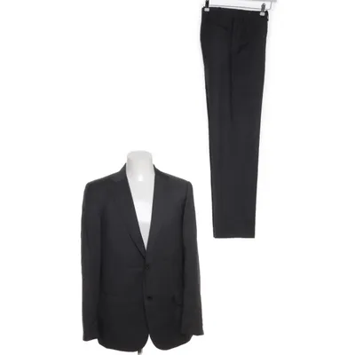 Suit (Gray) from Raffaele Caruso Cupro, Wool
