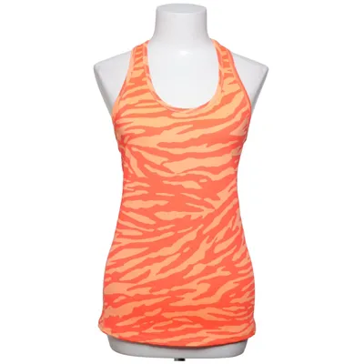 Sports tank top (Orange, Multicolored) from H&M Sport Elastane, Polyester