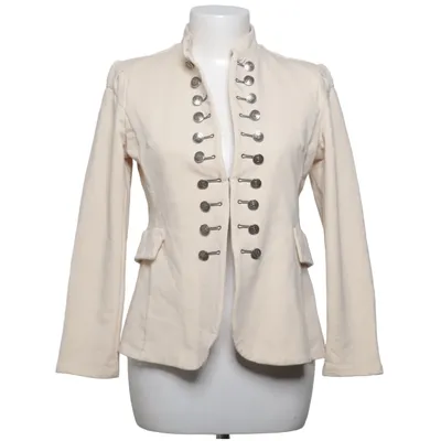 Blazer (Beige) von Chica London Baumwolle, Elasthan