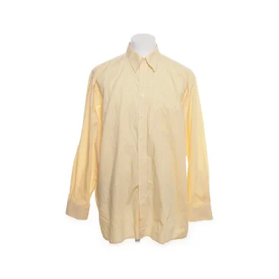 Button down shirt (White, Yellow) from Seiden Sticker Cotton