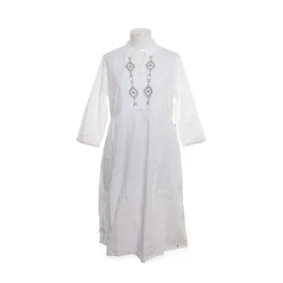 Dress (White) from Zusss Cotton