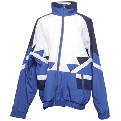 Sports jacket (Blue, White) from Sportjohan Cotton, Polyester