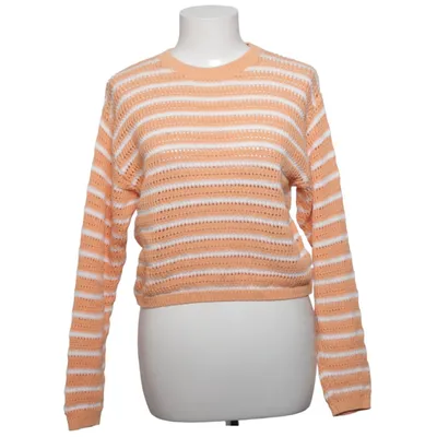 Sweater (Orange, Hvid) fra Manguun Bomuld