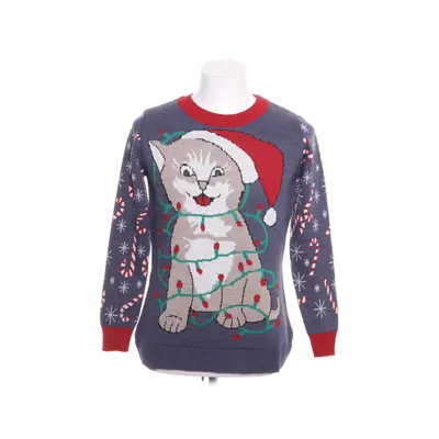 Julesweater (Grå, Flerfarvet) fra EMP Akryl