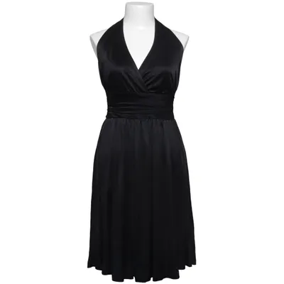 Halterneck dress (Black) from Mango