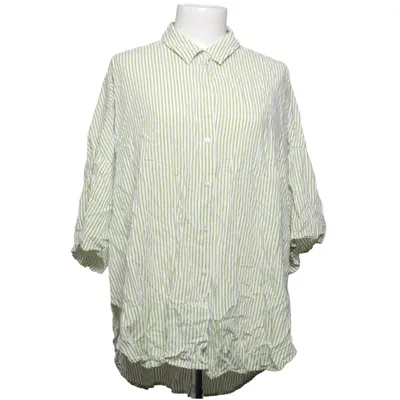 Short sleeve shirt (Green, White) from United Colors of Benetton Viscose
