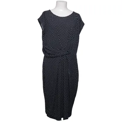 Klänning (Svart, Vit) från American English by Park Lane Elastan, Viskos