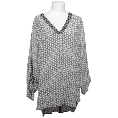Blus (Svart, Vit) från H&M+ Polyester