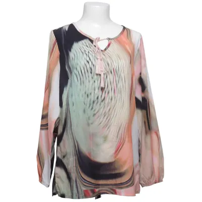 Blouse (Pink, Green, Multicolored) from Paola! Polyester
