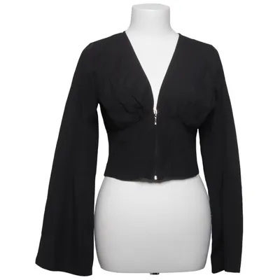 Crop top (Noir) de Chiquelle Coton, Polyester