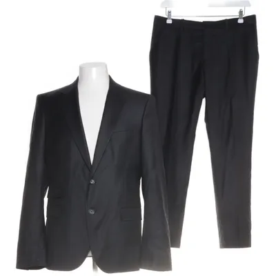 Kostym (Svart) från Black Tag by Zara Man Nylon, Ull