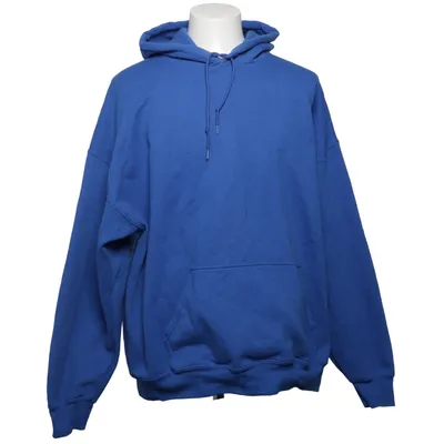 Huvtröja (Blå) från Gildan Bomull, Polyester