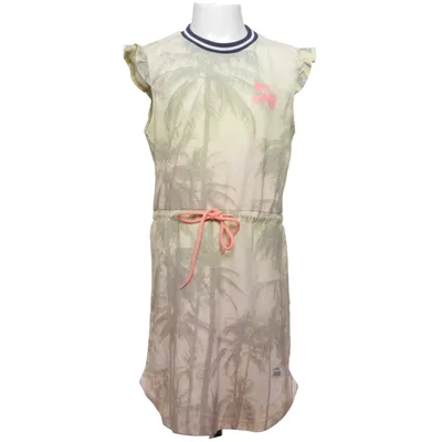 Robe (Jaune, Multicolore) de Retour Coton, Polyester