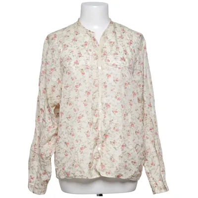 Blus (Vit, Rosa, Grön) från By Ti Mo Silke