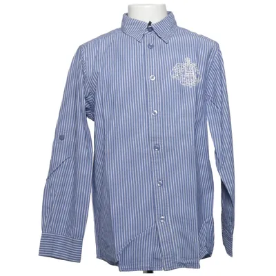 Chemise (Bleu, Blanc) de Tu Coton
