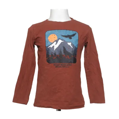 Lange mouwen shirt (Bruin) van Kids Katoen