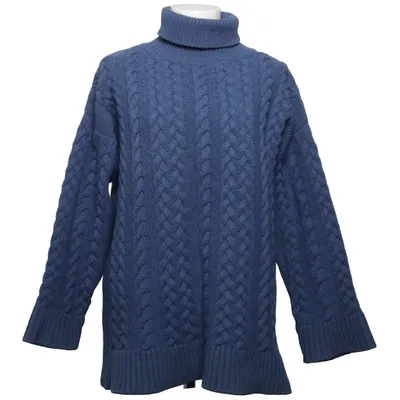 Turtleneck (Blå, Lilla) fra Maska Uld