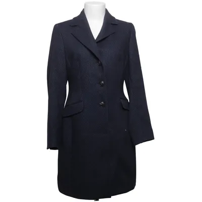 Manteau (Bleu) de Kuhn Maßkonfektion Viscose, Laine