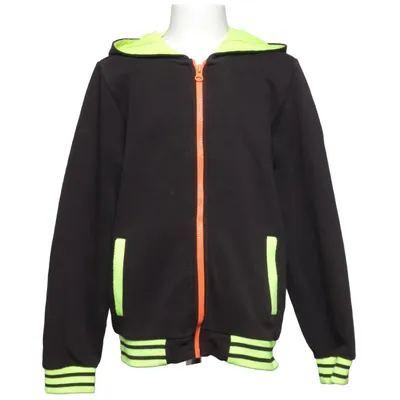 Capuchon sweater (Zwart, Groen) van Engelbert Strauss Katoen, Polyester