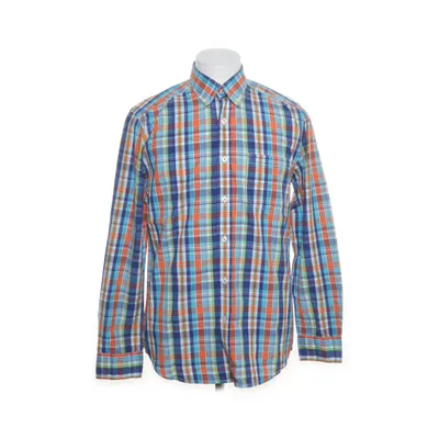 Button down shirt (White, Multicolored) from Cool Blue Company Cotton