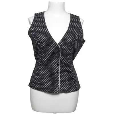 Tanktop (Zwart, Wit) van Lysgaard Katoen, Elastaan