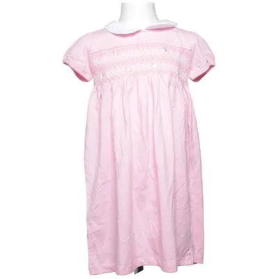 Klänning (Rosa, Vit) från Made Bomull
