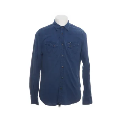 Denim blouse (Blauw) van Wrangler Katoen
