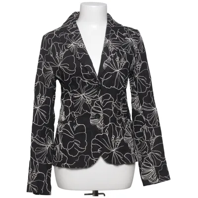 Blazer (Black, White) from Menu Linen, Viscose
