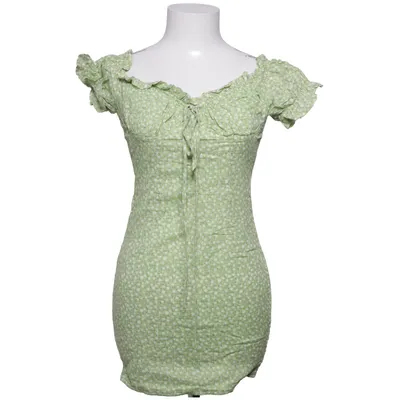 Jurk (Groen, Wit) van Shareen Katoen, Polyester