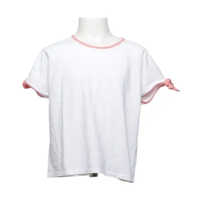 Top (White, Pink) from Mimirose Cotton, Elastane