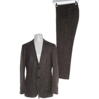 Pak (Bruin, Beige) van Suitsupply Linnen, Polyester, Zijde, Wol, Viscose