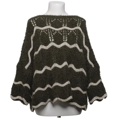 Sweater (Green, Beige) from Pepper Acrylic, Polyamide