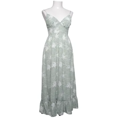 Långklänning (Grön, Vit, Flerfärgad) från Simplee Polyester