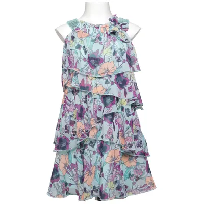 Kleid (Grün, Mehrfarbig) von Kids by Lindex Polyester