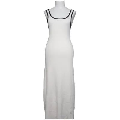 Robe longue (Blanc) de Divided by H&M Polyester, Polyamide, Viscose