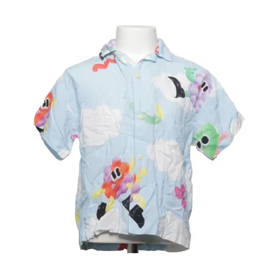 Chemise à manches courtes (Bleu, Multicolore) de Eva Cremers x H&M Viscose