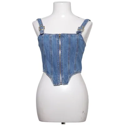 Crop top (Bleu) de Hoermanseder x About You