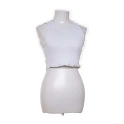 Crop top (Wit) van Jake*s Katoen, Elastaan