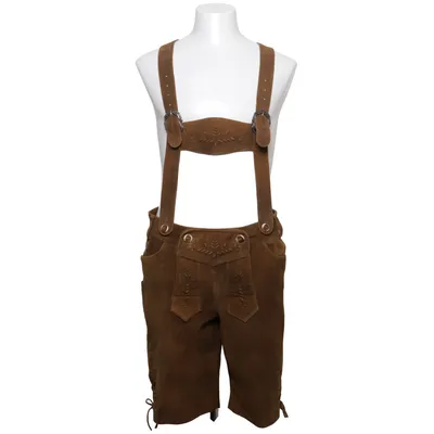 Lederhosen (Brun) fra Lekra Læder, Polyester