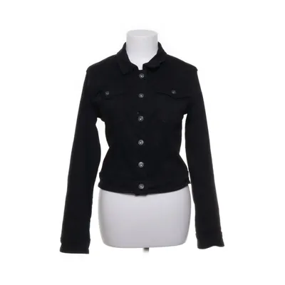 Jeansjacka (Svart) från Piro Bomull, Elastan