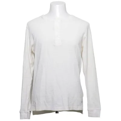 Henley T-shirt (Hvid) fra East West Bomuld