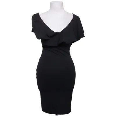 Kjole (Wrap Flounce Neck Dress) fra NLY One Elastan, Polyester