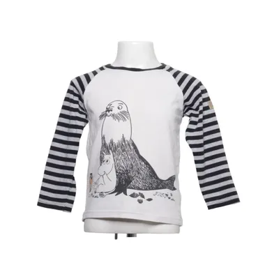 Langærmet t-shirt (Hvid, Sort) fra Moomin by Martinex Bomuld, Elastan