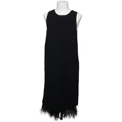 Klänning (Svart) från Massimo Dutti Fjädrar, Polyester